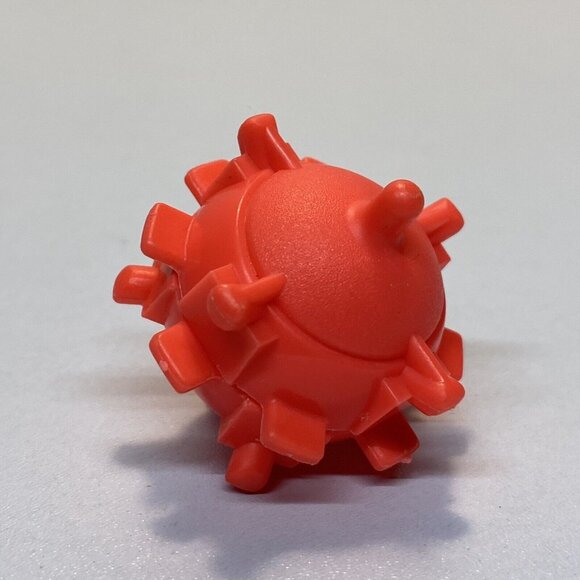 GI Joe Battle Corps Shark 9000 Mine Bomb Original Vehicle Orange Accessory Part - Picture 6 of 6